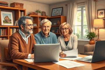 Image depicting a house being used as collateral for a personal loan.