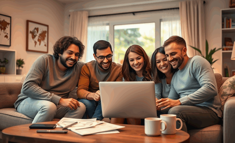 An illustration of a house symbolizing mortgage security for a quick loan.