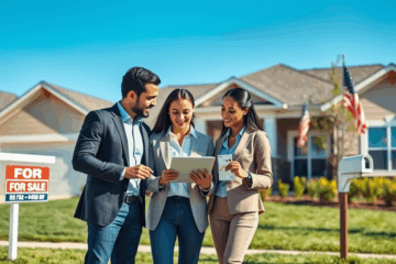 Image of a home being refinanced using personal credit for better terms.