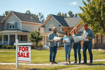A house with an image of a dollar sign, representing real estate refinancing as a way to generate money.