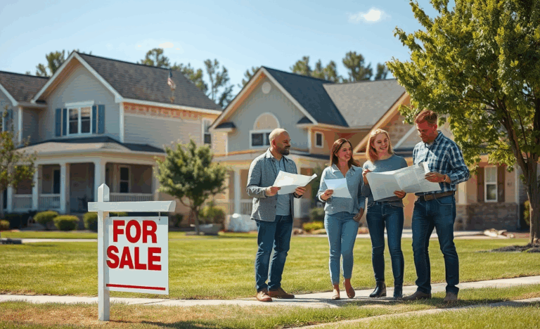 A house with an image of a dollar sign, representing real estate refinancing as a way to generate money.