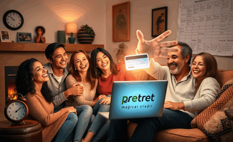 An individual applying for a Magical Credit personal loan online