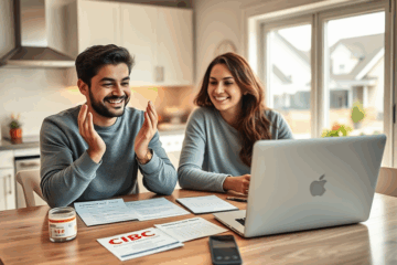 Image depicting CIBC personal loan application process for urgent financial needs