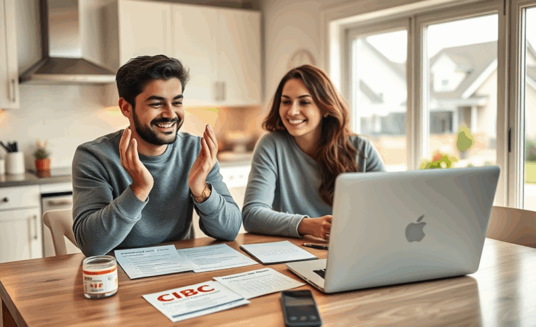 Image depicting CIBC personal loan application process for urgent financial needs