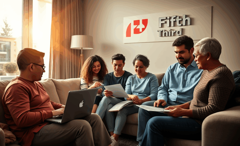 Image of a person applying for a personal loan with Fifth Third Bank online