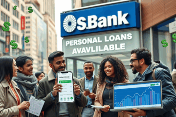 An individual applying for a U.S. Bank personal loan online to manage urgent financial needs efficiently.
